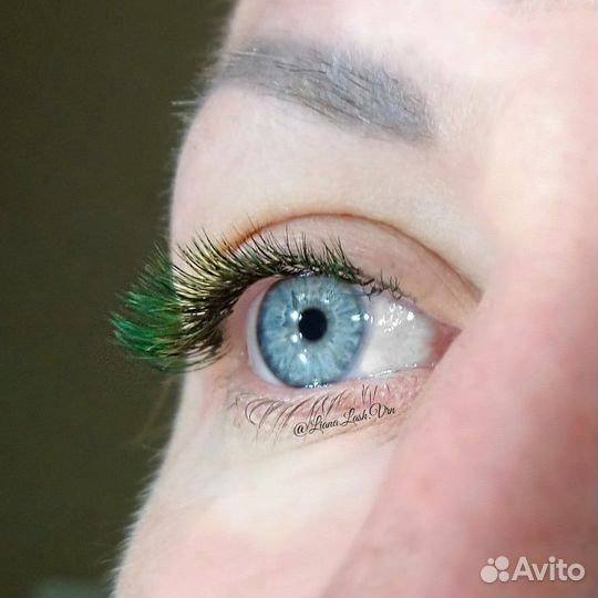 Наращивание ресниц/Оформление бровей