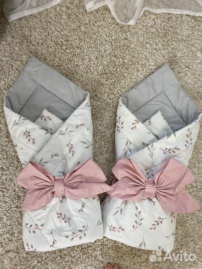 Конверт на выписку весна лето