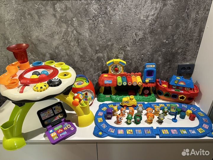 Развивающие игрушки vtech, elc, fisher price