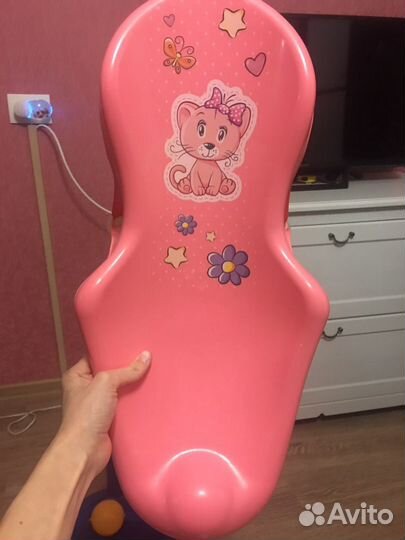 Ванночка для купания и стульчик для купания