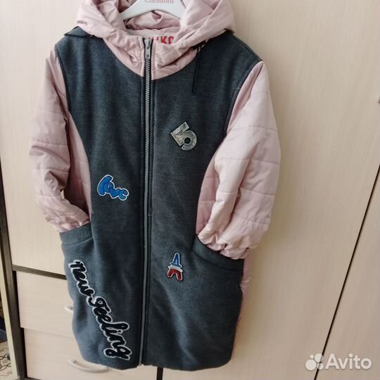 Пальто для девочки kikq