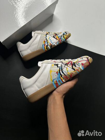 Кроссовки Maison Margiela Painted Replica в краске