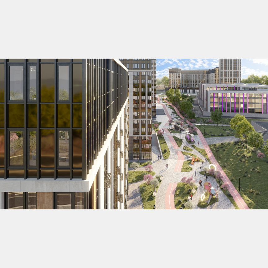 3-к. квартира, 93,7 м², 14/19 эт.