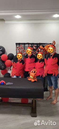 Украшения для праздника. крабы