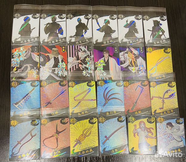 Карточки блич bleach