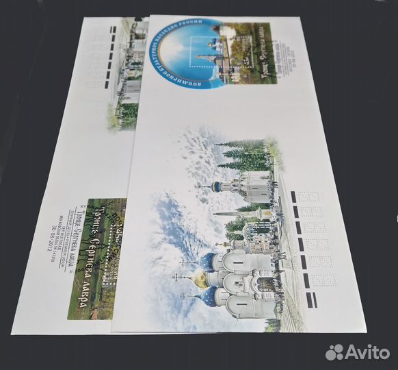 Почтовые марки в буклете Россия 2012