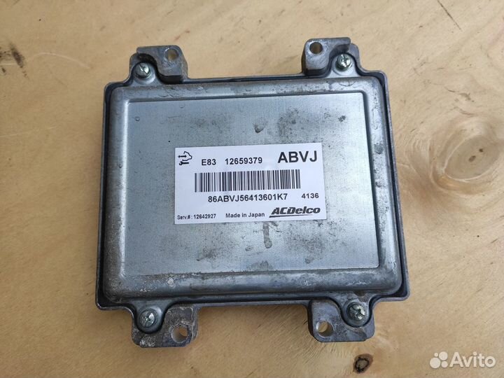 Эбу 12659379 abvj на Опель Шевроле 1.2 1.4 1.6 1.8