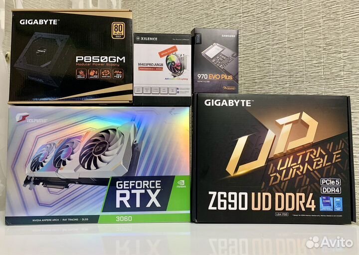 Игровой пк i5-12; RTX 3060
