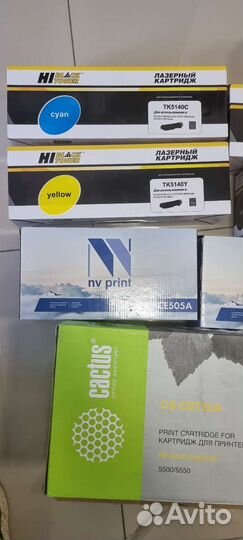 Картриджи тонеры новые заправленные