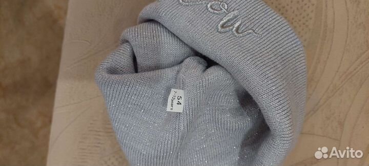 Шапка демисезонная Демих р.54Повязка для волос 52