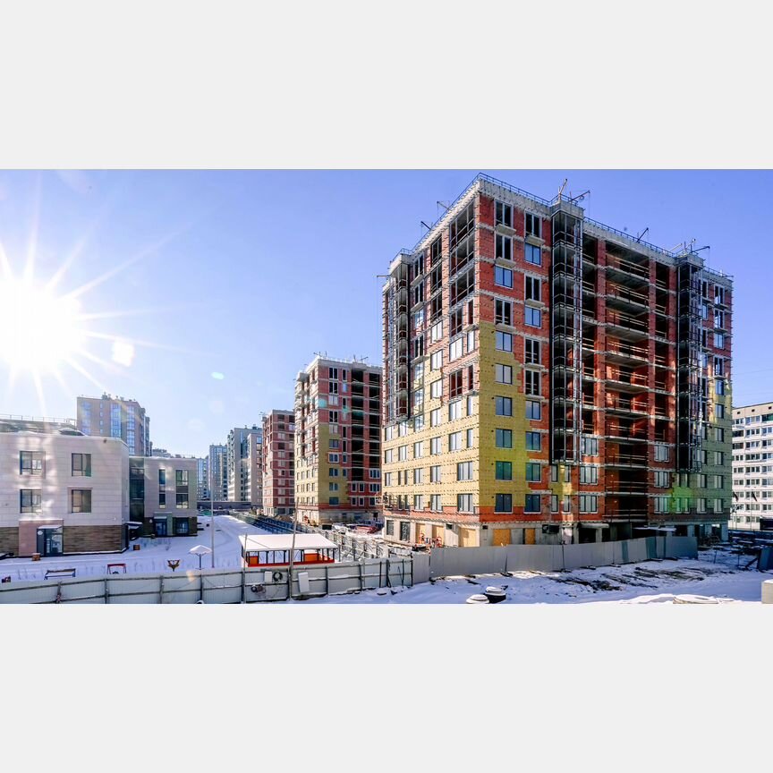 2-к. квартира, 66,8 м², 10/11 эт.