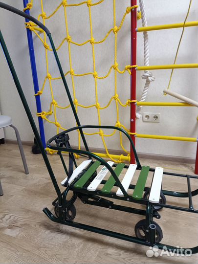 Детские зимние санки