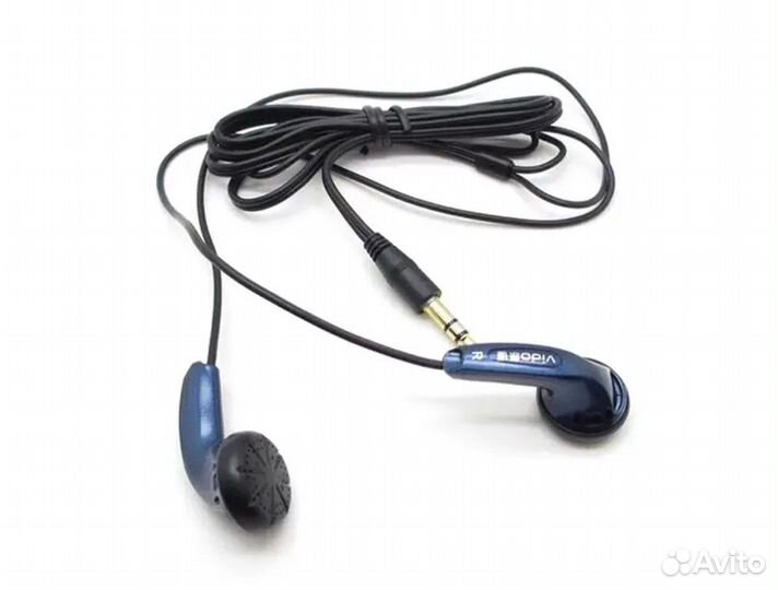 Наушники проводные Vido и спорт. с микрофоном