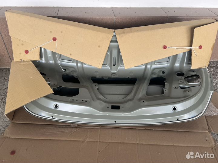 Крышка багажника на hyundai solaris 2 рестайлинг