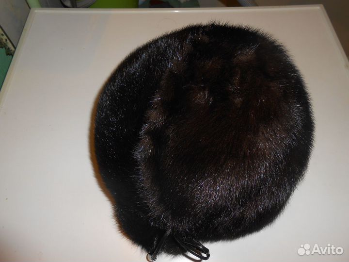 Шапка норковая женская новая