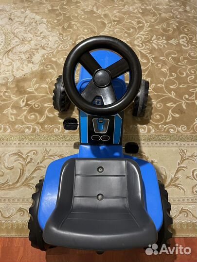 Синий трактор