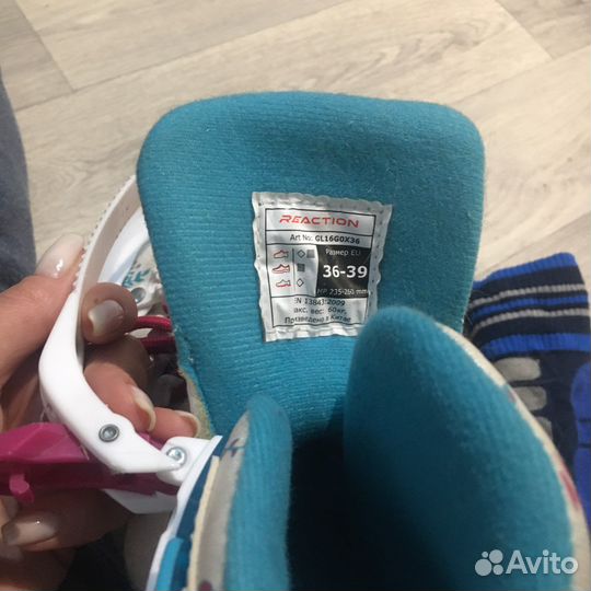 Роликовые коньки детские раздвижные