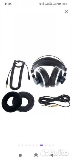 Студийные наушники akg k271 mkii