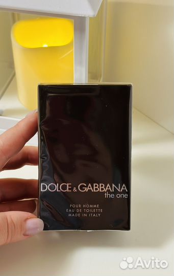 Dolce&gabbana The One for Men, Туалетная вода