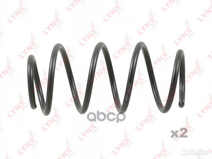 Пружины подвески перед прав/лев nissan Qashqai