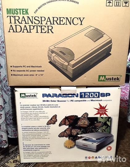 Сканер Mustek Paragon 1200 sp