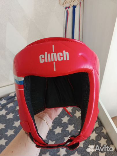 Боксерский шлем clinch