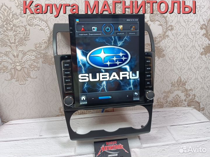 Магнитола Subaru Forester Tesla android новая