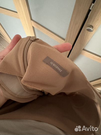 Платье-комбинация макси 12 storeez (размер L-XL)