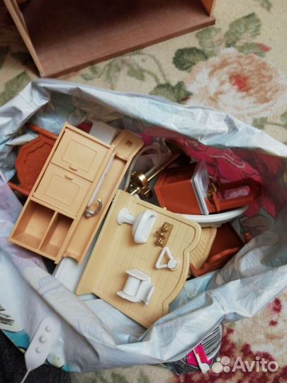 Sylvanian Families дом с мебелью