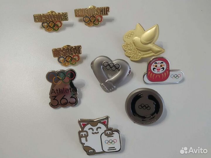 Значки олимпиада 2020