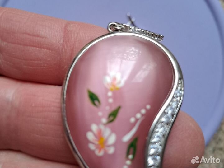 Серьги серебро