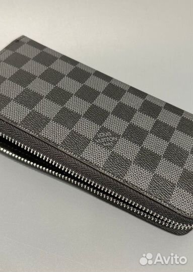 Портмоне Louis Vuitton Черное Люкс