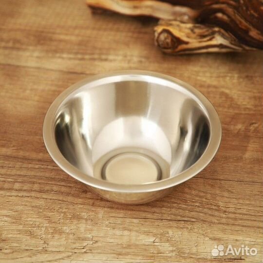 Миска, 800 мл, d16 см, толщина 0,8 мм