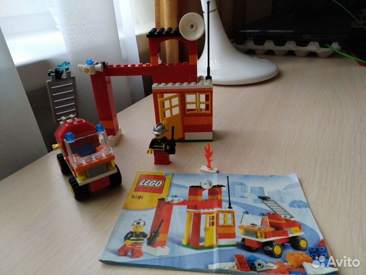 Лего6191 Пожарные,Lego City3178 Гидросамолет