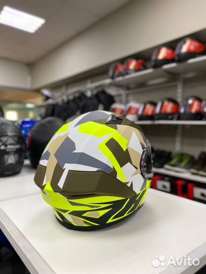 Дорожный шлем Airoh Valor Army Matt