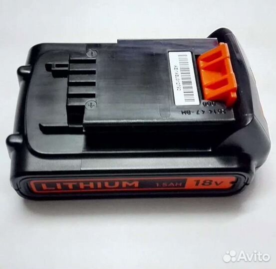 Аккумулятор black decker 18v 1.5 зарядка