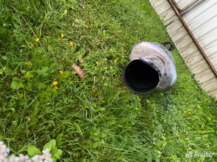 Глушитель задняя часть