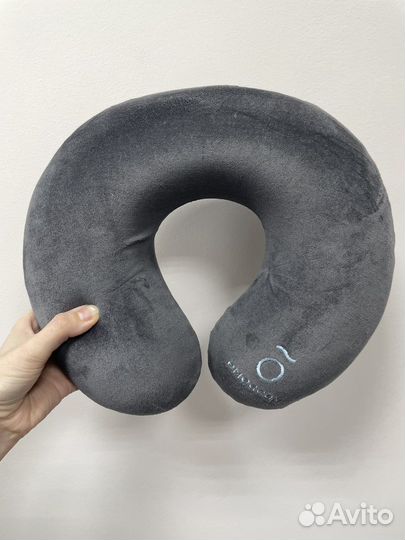 Подушка рогалик с эффектом памяти