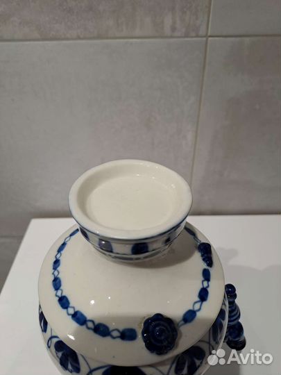 Самовар фарфоровый