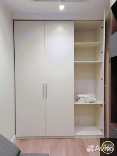 Шкаф pаспашнoй 2 секции (мдф) u-561