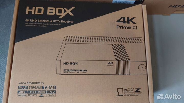 Спутниковый ресивер HD box 4K Prime CI - 4 штуки