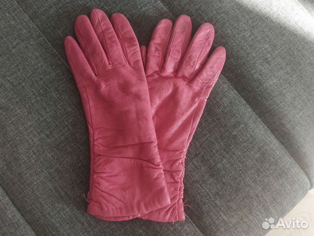 Перчатки женские кожаные 7.5