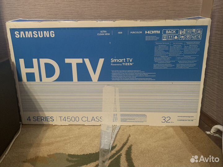 Телевизор samsung сломана матрица