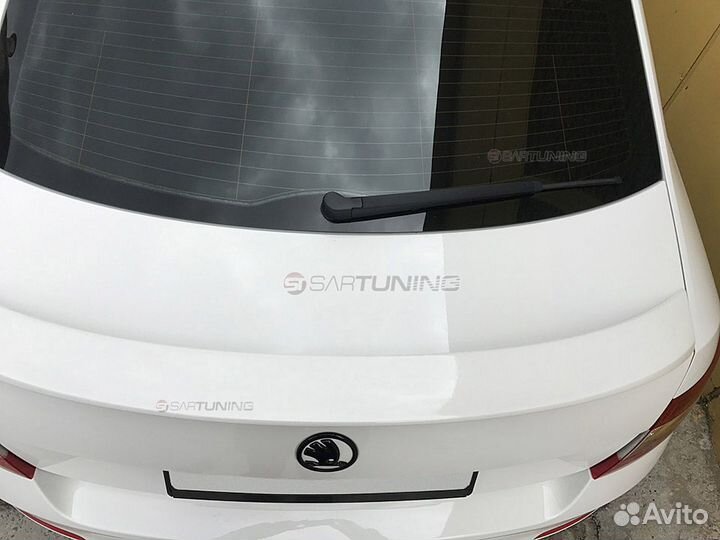 Спойлер Октавия рс Шкода А7 Skoda Octavia A7 RS