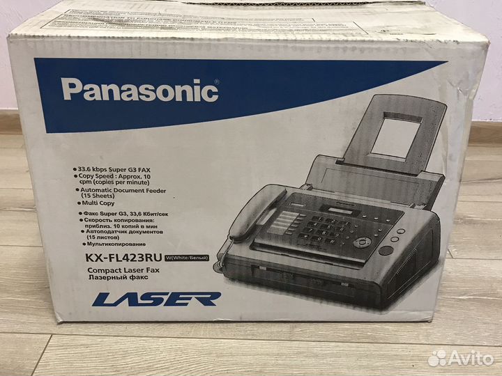 Факс panasonic kl423ru