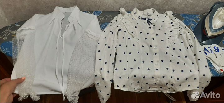 Школьные блузки 1-2 класс