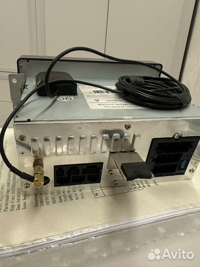 Магнитола на газель next