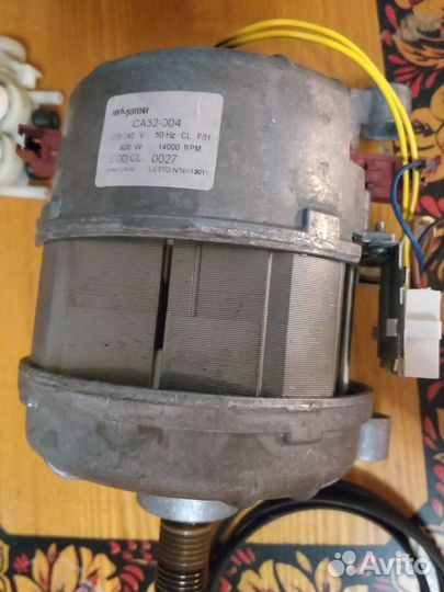 Мотор стиральной машинки Атлант, заливной клапан