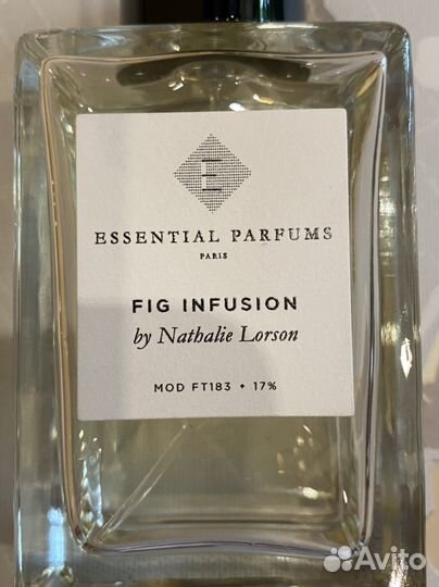 Essential parfums fig infusion