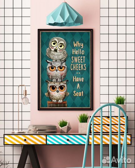 Постер #22-0539 Для ванной комнаты